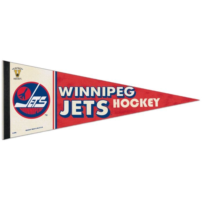 Wincraft NHL Vintage Premium Pennant - Winnipeg Jets - The Hockey Shop Source For Sports