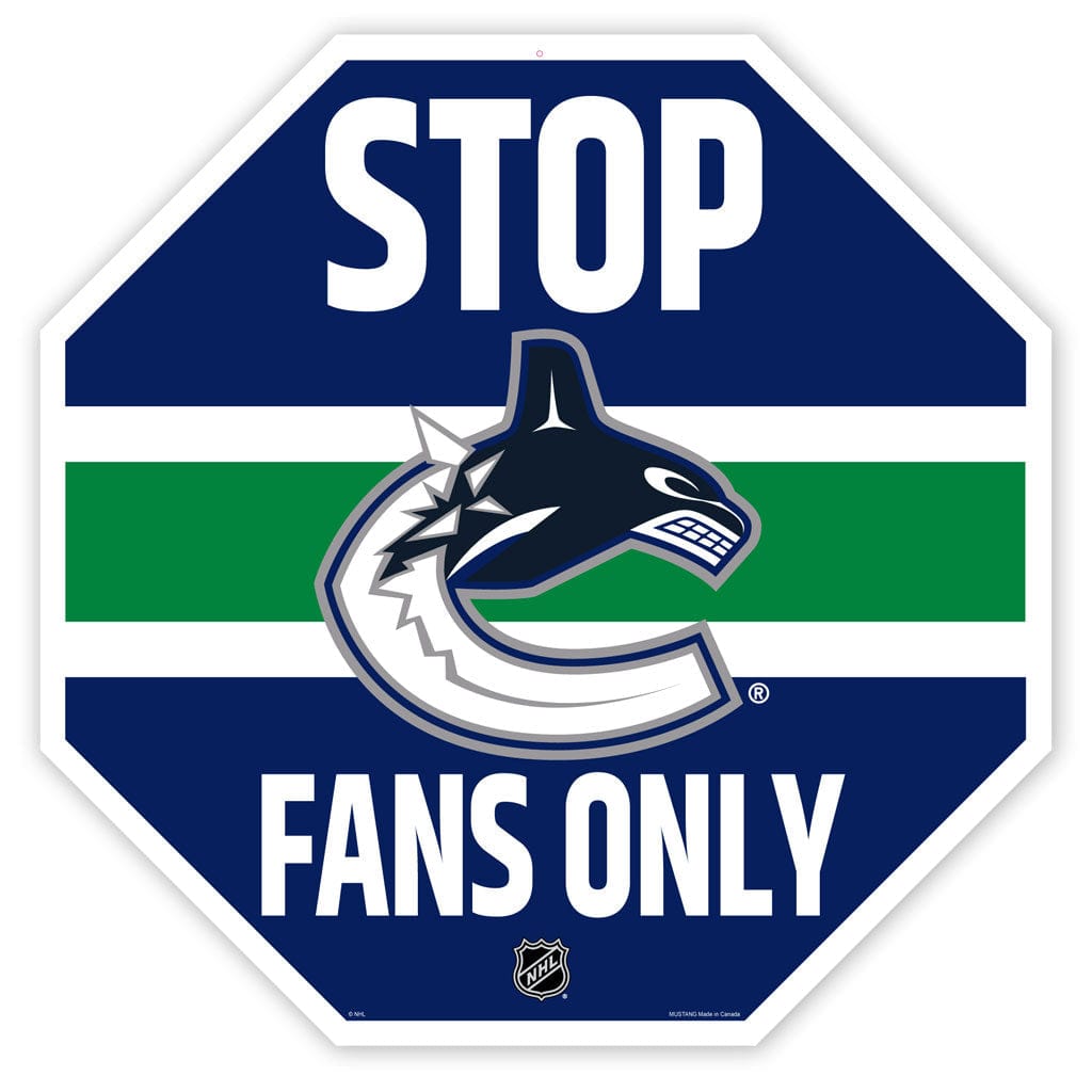 Mustang NHL Team Street Sign - Vancouver Canucks - TheHockeyShop.com