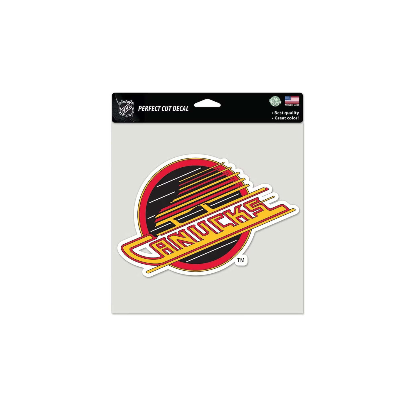 Wincraft NHL Die Cut Decal - Vancouver Canucks Skate - The Hockey Shop Source For Sports