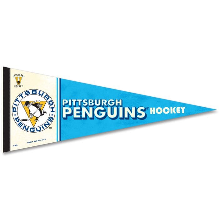 Wincraft NHL Vintage Premium Pennant - Pittsburgh Penguins - The Hockey Shop Source For Sports