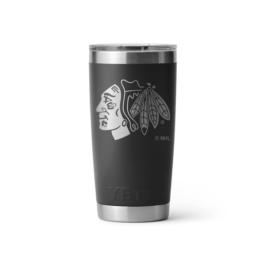 YETI Rambler 20oz Tumbler - Chicago Blackhawks - TheHockeyShop.com