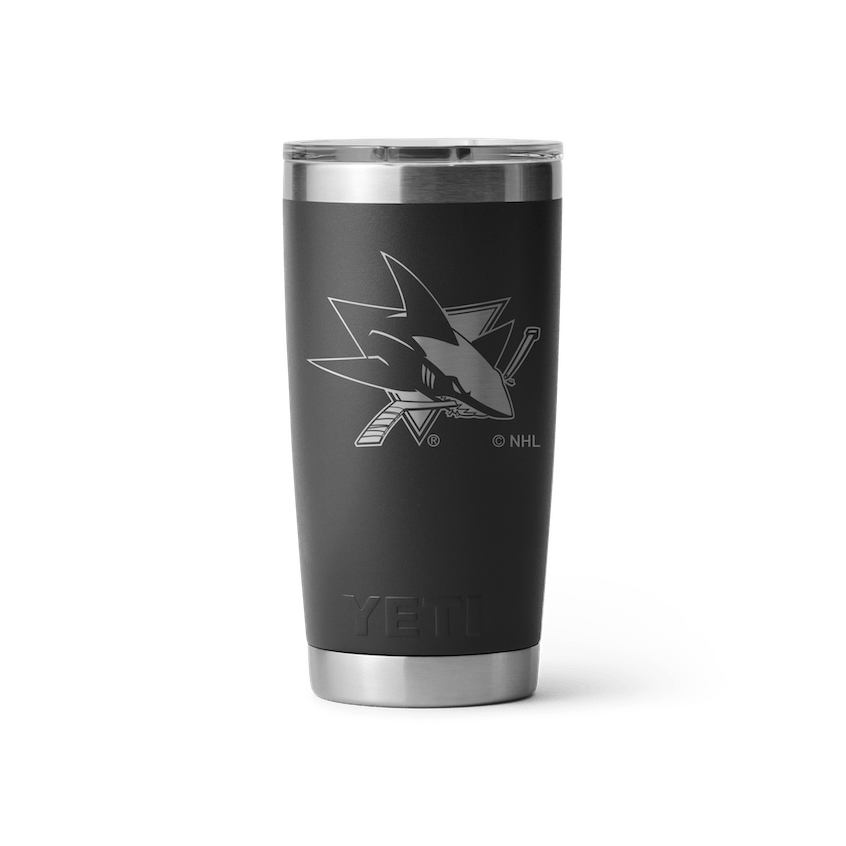 YETI Rambler 20oz Tumbler - San Jose Sharks - TheHockeyShop.com