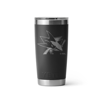 YETI Rambler 20oz Tumbler - San Jose Sharks - TheHockeyShop.com