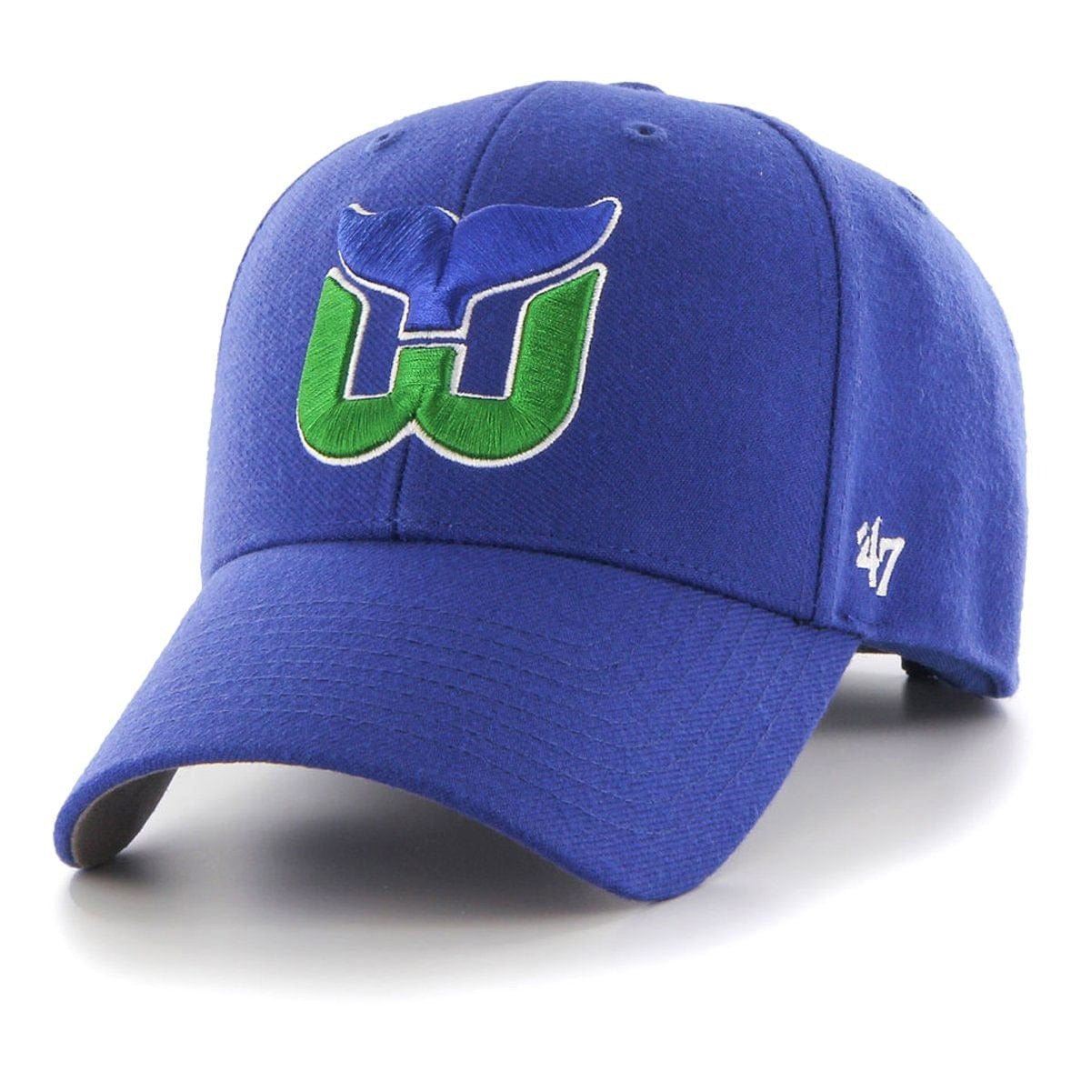 Hartford Whalers 47 Brand NHL MVP Adjustable Hat