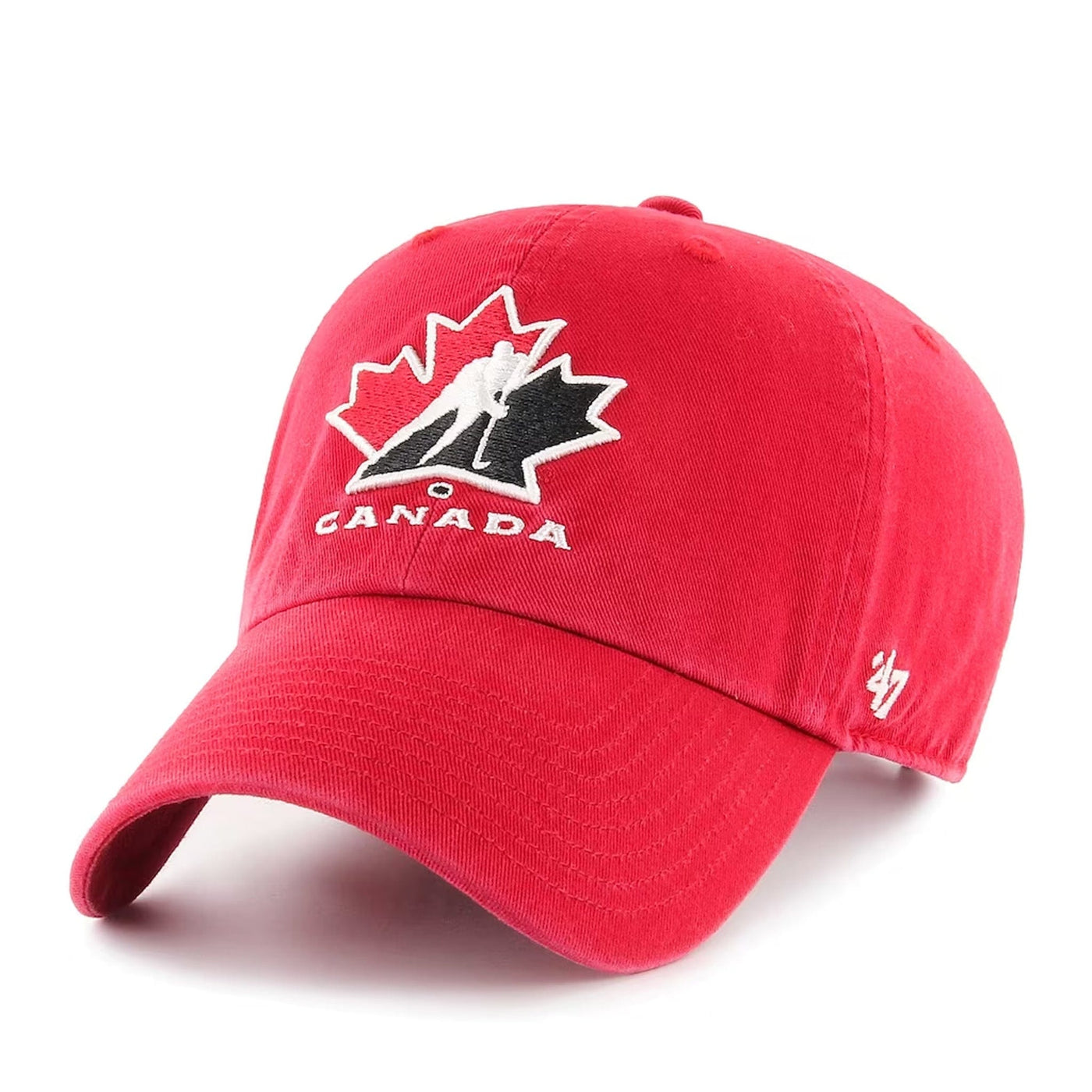 Hockey Canada 47 Brand Clean Up Adjustable Hat Red - The Hockey Shop Source For Sports