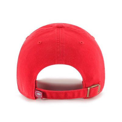 Montreal Canadiens 47 Brand NHL Clean Up Adjustable Hat Red - The Hockey Shop Source For Sports