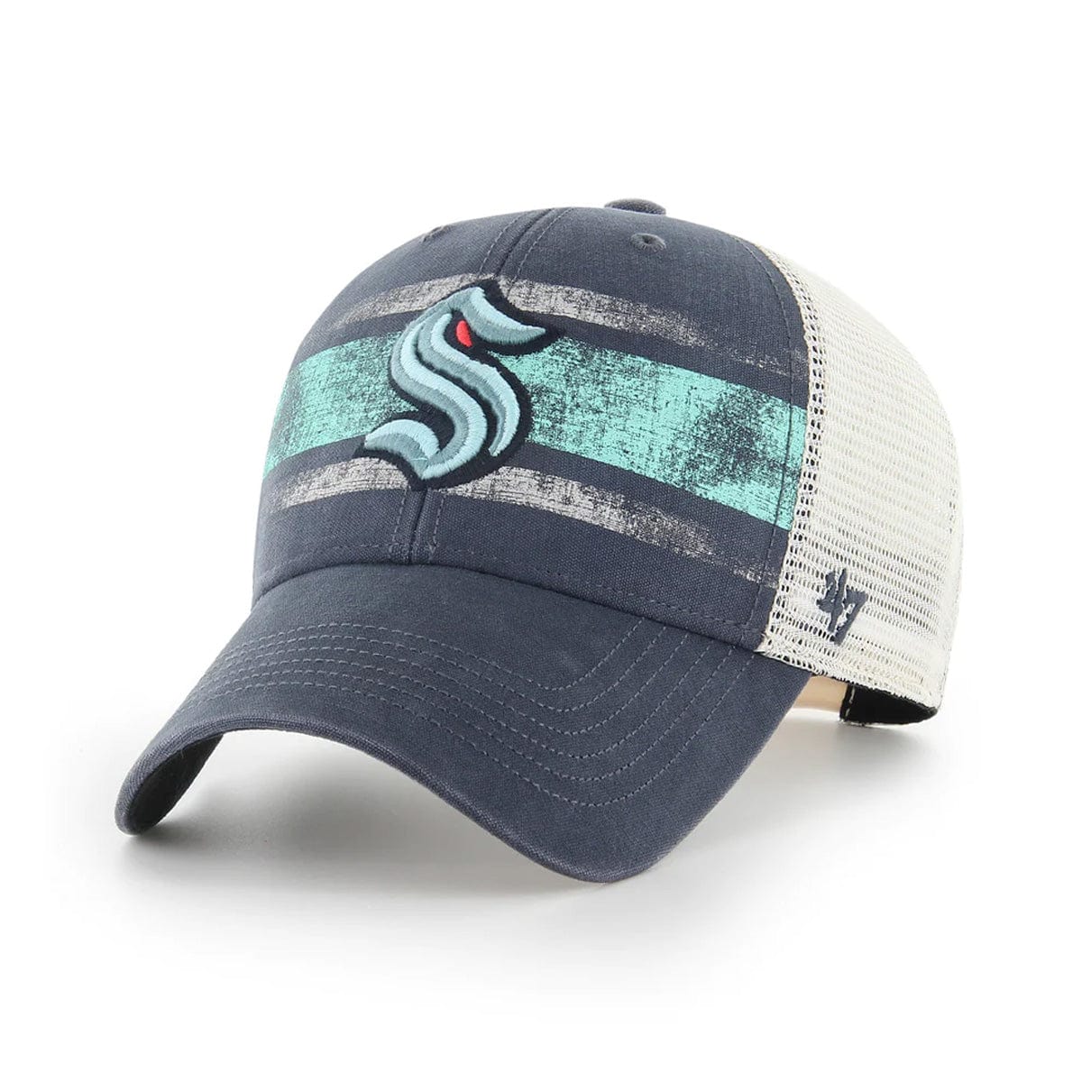 Seattle Kraken 47 Brand NHL MVP Interlude Adjustable Hat - The Hockey Shop Source For Sports