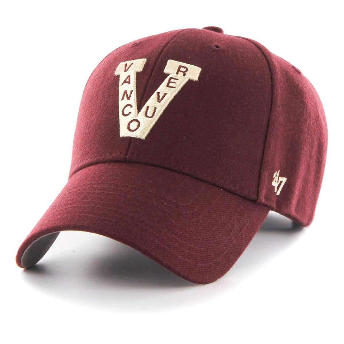 Vancouver Millionaires 47 Brand NHL MVP Adjustable Hat