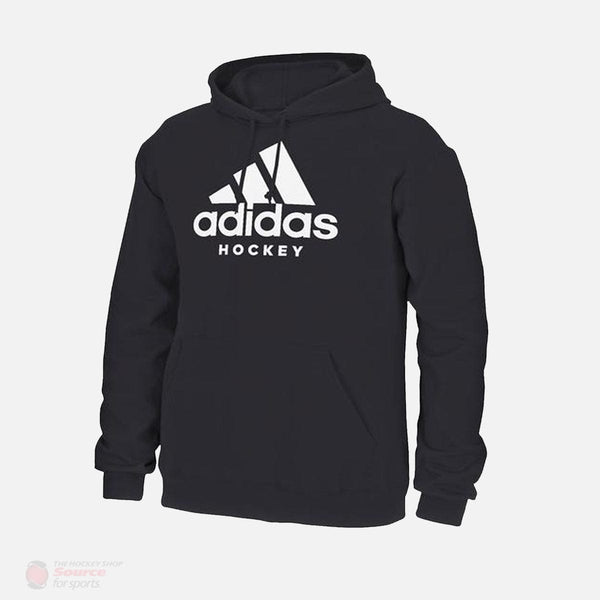 Adidas hockey sale hoodie black