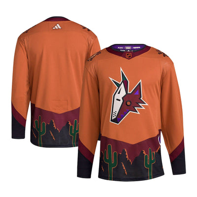 Arizona Coyotes Adidas PrimeGreen Reverse Retro Senior Jersey - The Hockey Shop Source For Sports