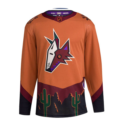 Arizona Coyotes Adidas PrimeGreen Reverse Retro Senior Jersey - The Hockey Shop Source For Sports