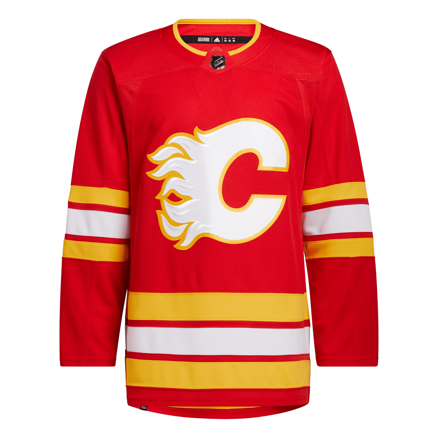 Calgary Flames Home Adidas PrimeGreen Senior Jersey