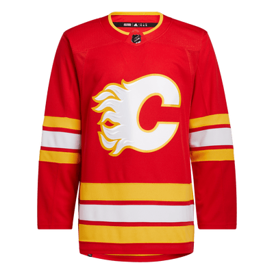 Calgary Flames Home Adidas PrimeGreen Senior Jersey