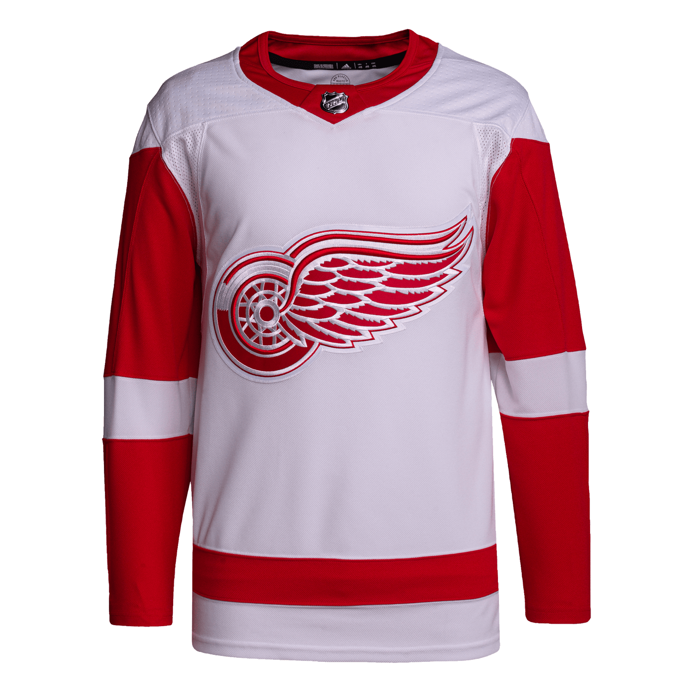 Detroit Red Wings Away Adidas PrimeGreen Senior Jersey