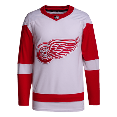 Detroit Red Wings Away Adidas PrimeGreen Senior Jersey