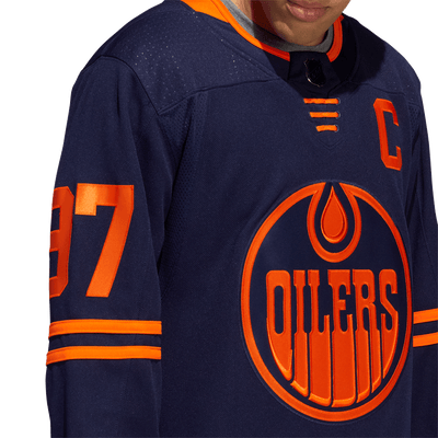 Edmonton Oilers Alternate Adidas PrimeGreen Senior Jersey - Connor McDavid