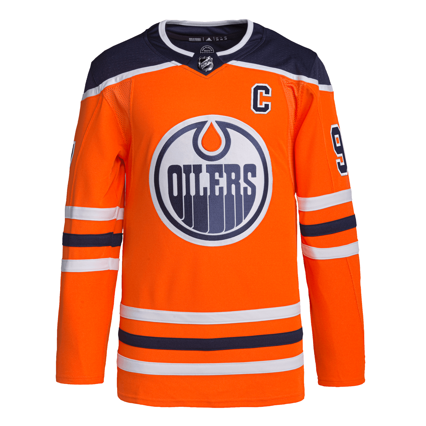 Edmonton Oilers Home Adidas PrimeGreen Senior Jersey - Connor McDavid