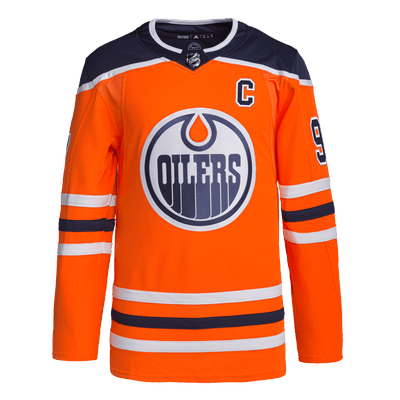 Edmonton Oilers Home Adidas PrimeGreen Senior Jersey - Connor McDavid