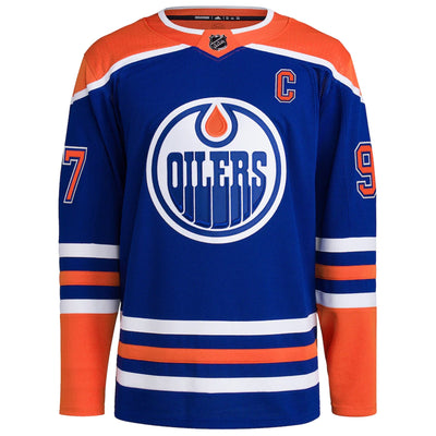 Edmonton Oilers Home Adidas PrimeGreen Senior Jersey - Connor McDavid - The Hockey Shop Source For Sports