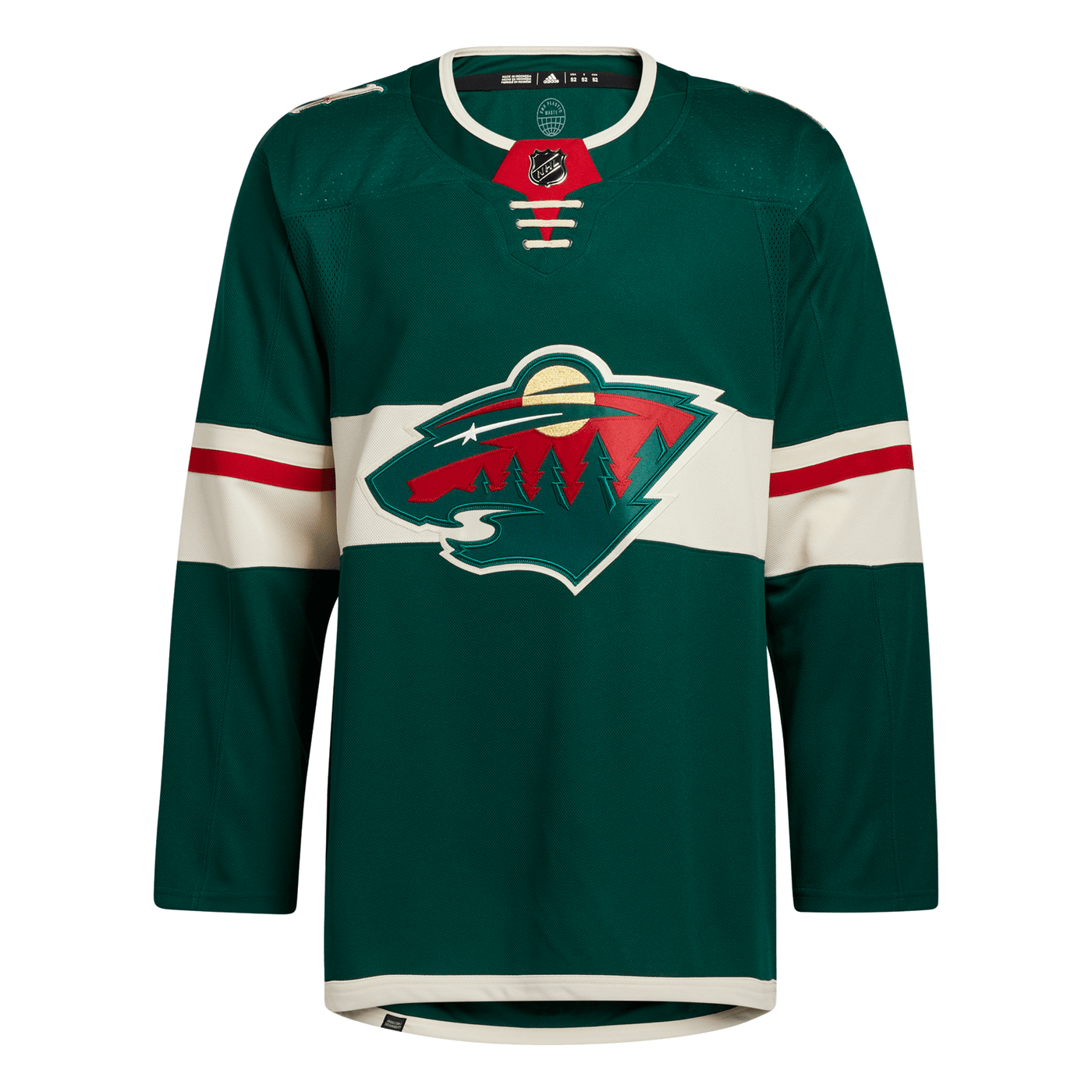 Minnesota Wild Home Adidas PrimeGreen Senior Jersey