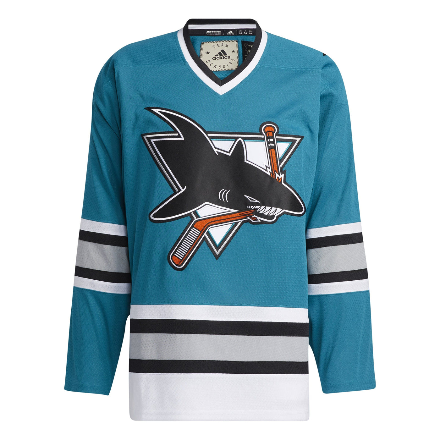 San Jose Sharks Adidas Team Classic Senior Jersey