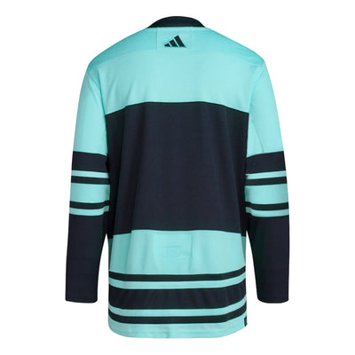 Seattle Kraken Adidas PrimeGreen Reverse Retro Senior Jersey - The Hockey Shop Source For Sports