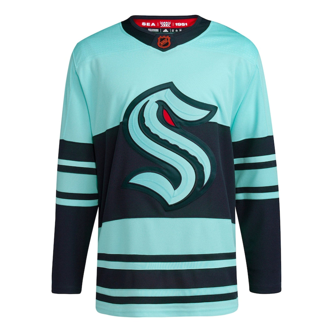 Seattle Kraken Adidas PrimeGreen Reverse Retro Senior Jersey - The Hockey Shop Source For Sports