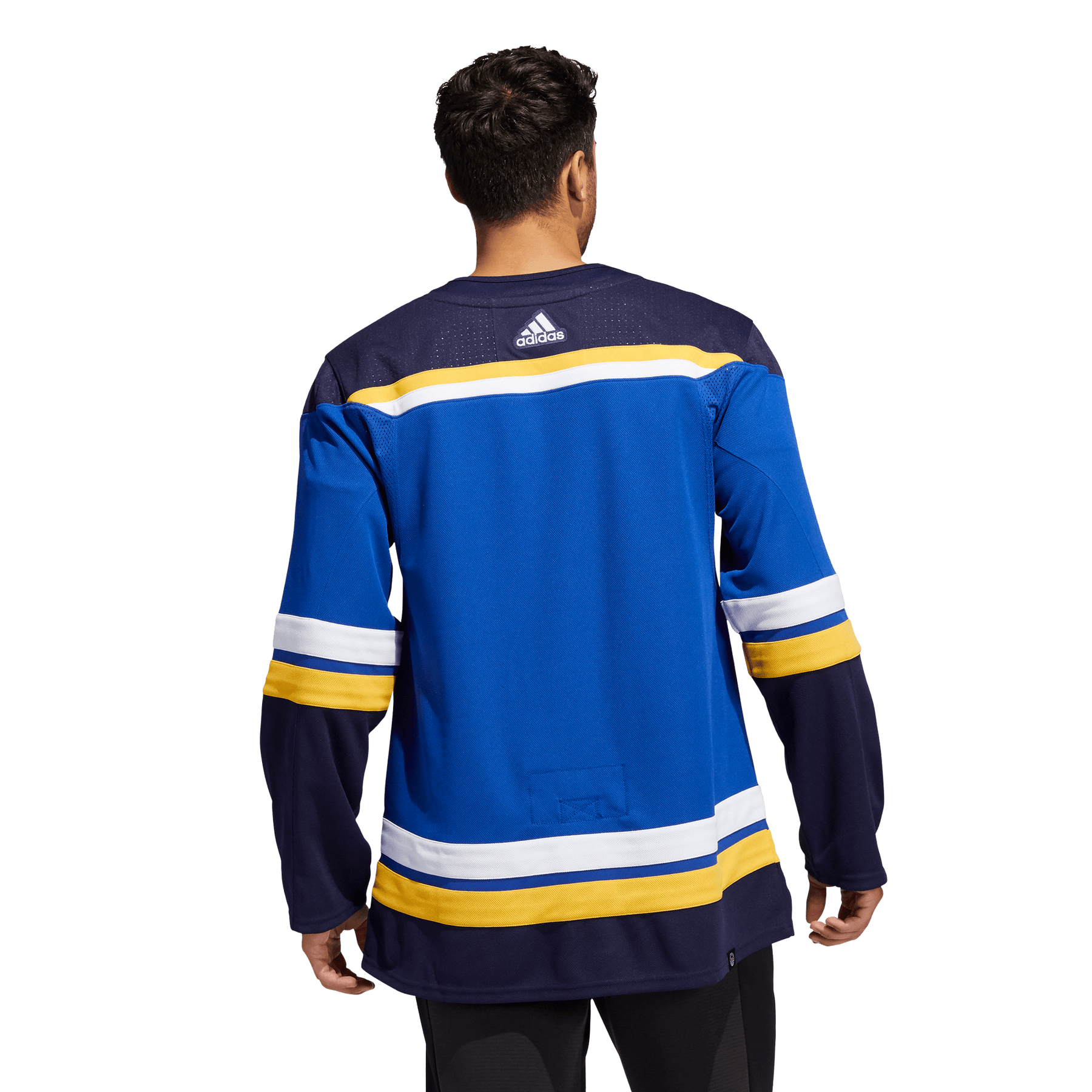 Customizable St Louis Blues Adidas Primegreen Authentic NHL Hockey Jersey - Home / L/52