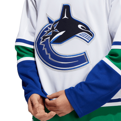 Vancouver Canucks Away Adidas PrimeGreen Senior Jersey