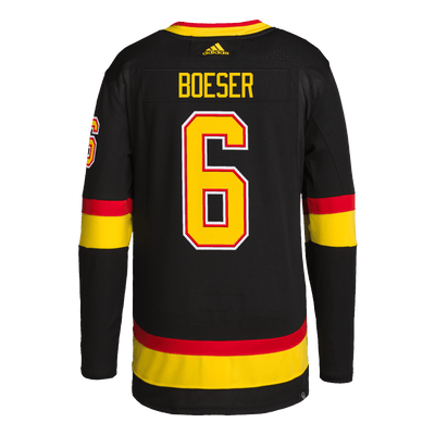 Vancouver Canucks Skate Adidas PrimeGreen Senior Jersey - Brock Boeser