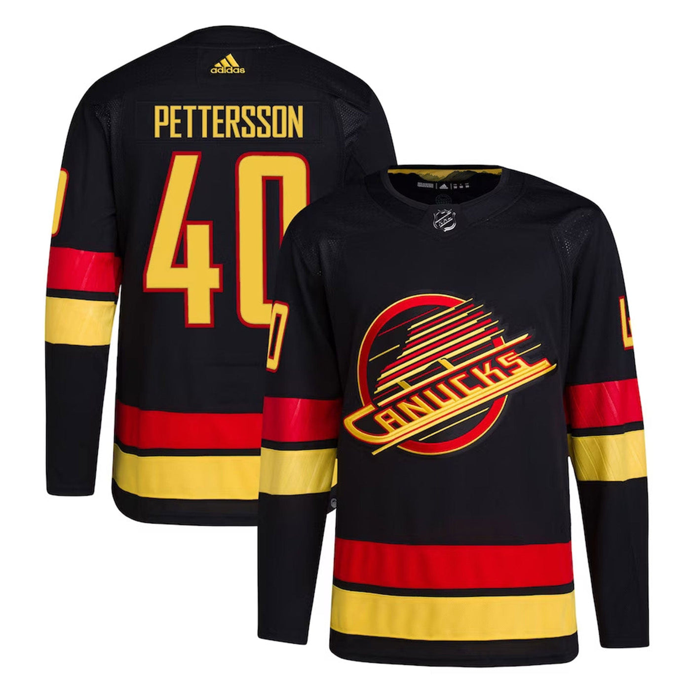 Vancouver Canucks Third Skate Adidas PrimeGreen Senior Jersey - Elias Pettersson - The Hockey Shop Source For Sports