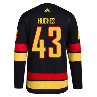 Vancouver Canucks Third Skate Adidas PrimeGreen Senior Jersey - Quinn Hughes - The Hockey Shop Source For Sports