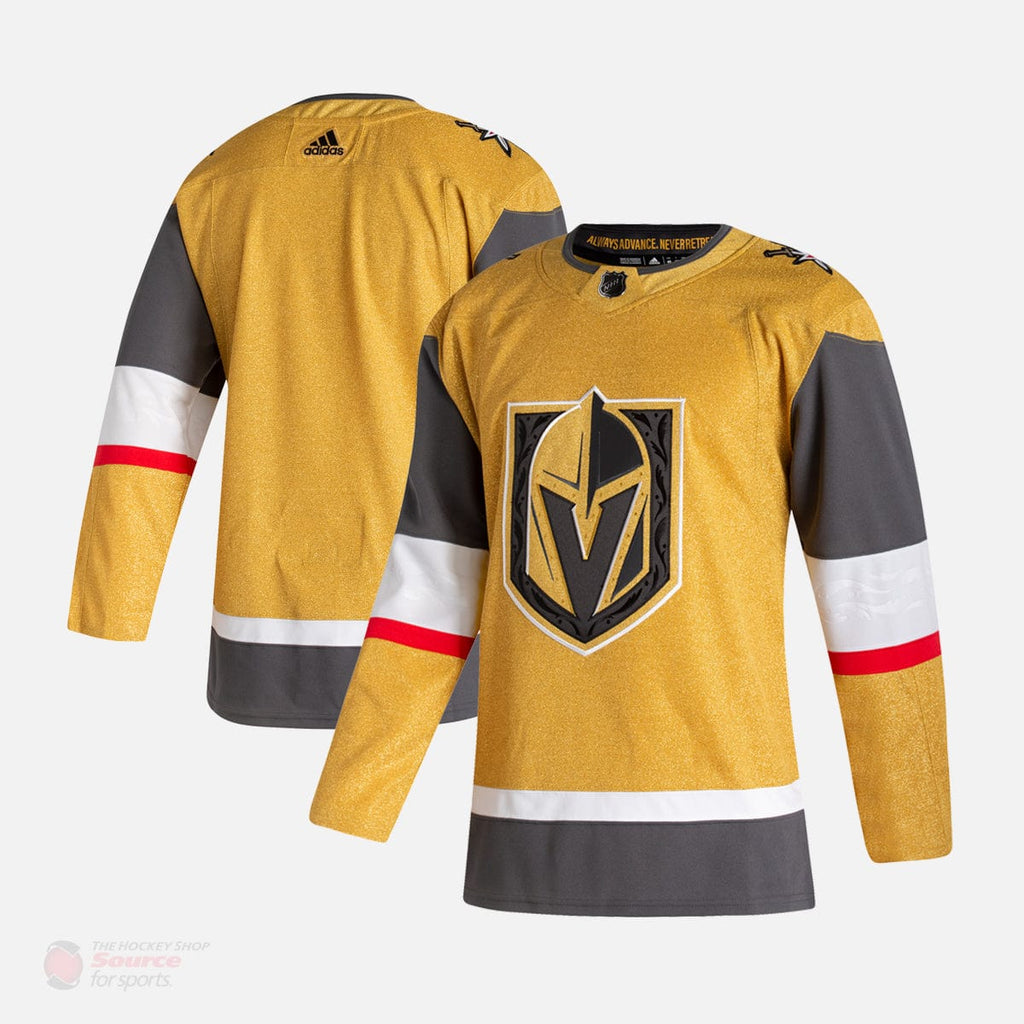 Vegas Golden Knights Adidas Gold Alternate Jersey-46 - S