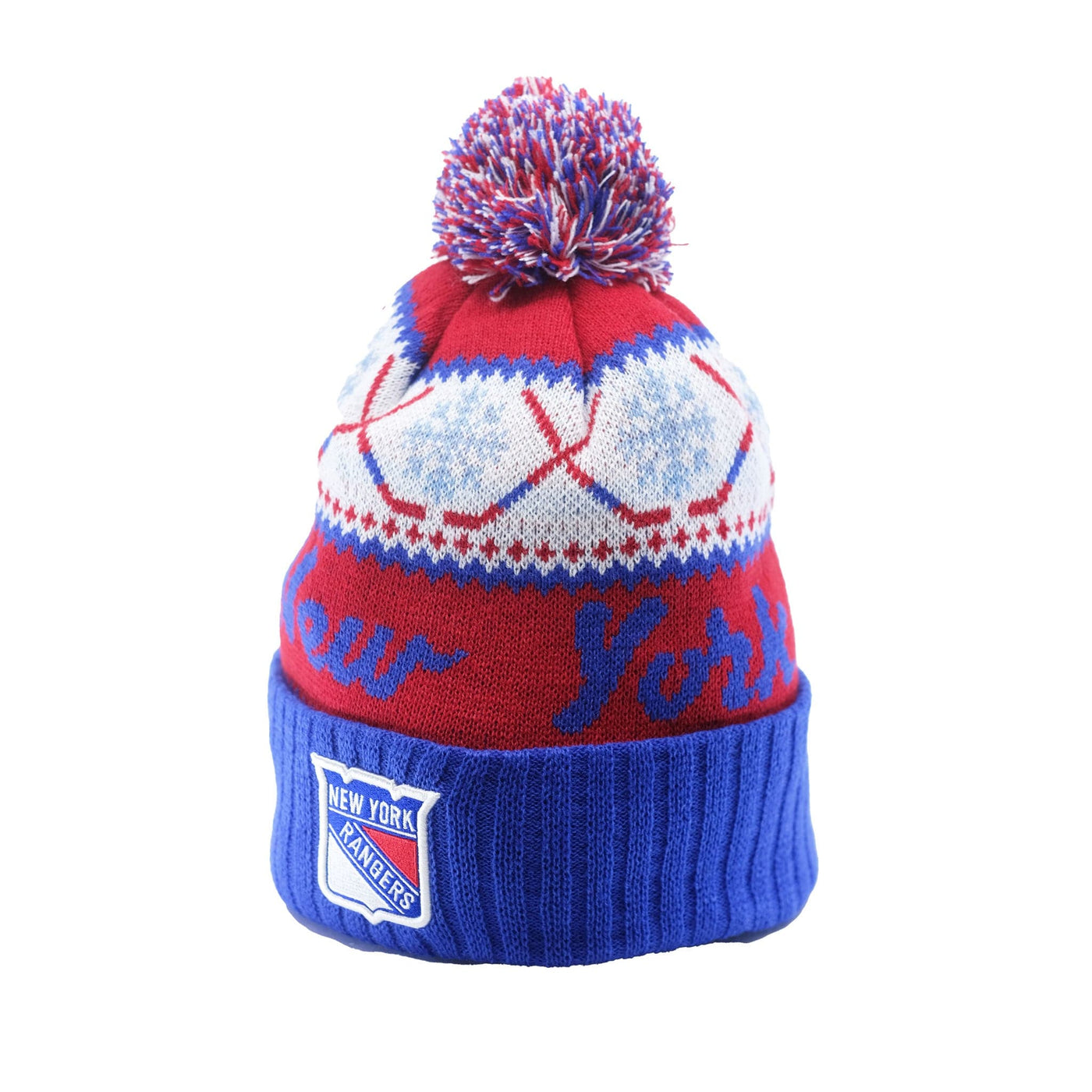 New York Rangers American Needle NHL Peak Knit Toque