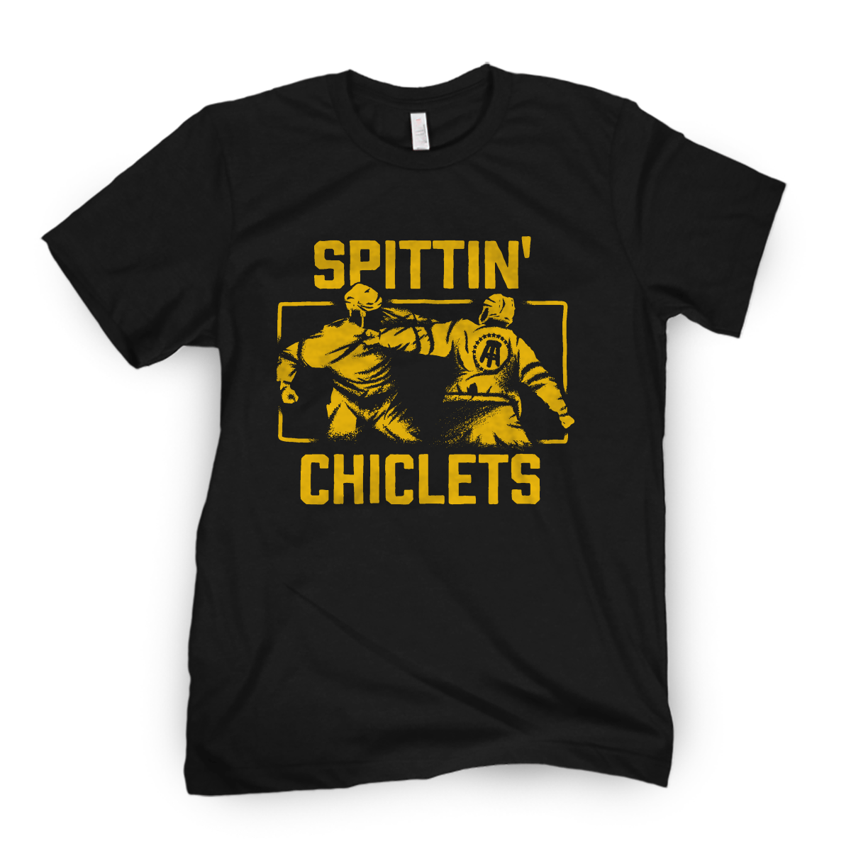 Spittin' Chiclets Fighter Shortsleeve Mens Shirt - The Hockey Shop Source For Sports