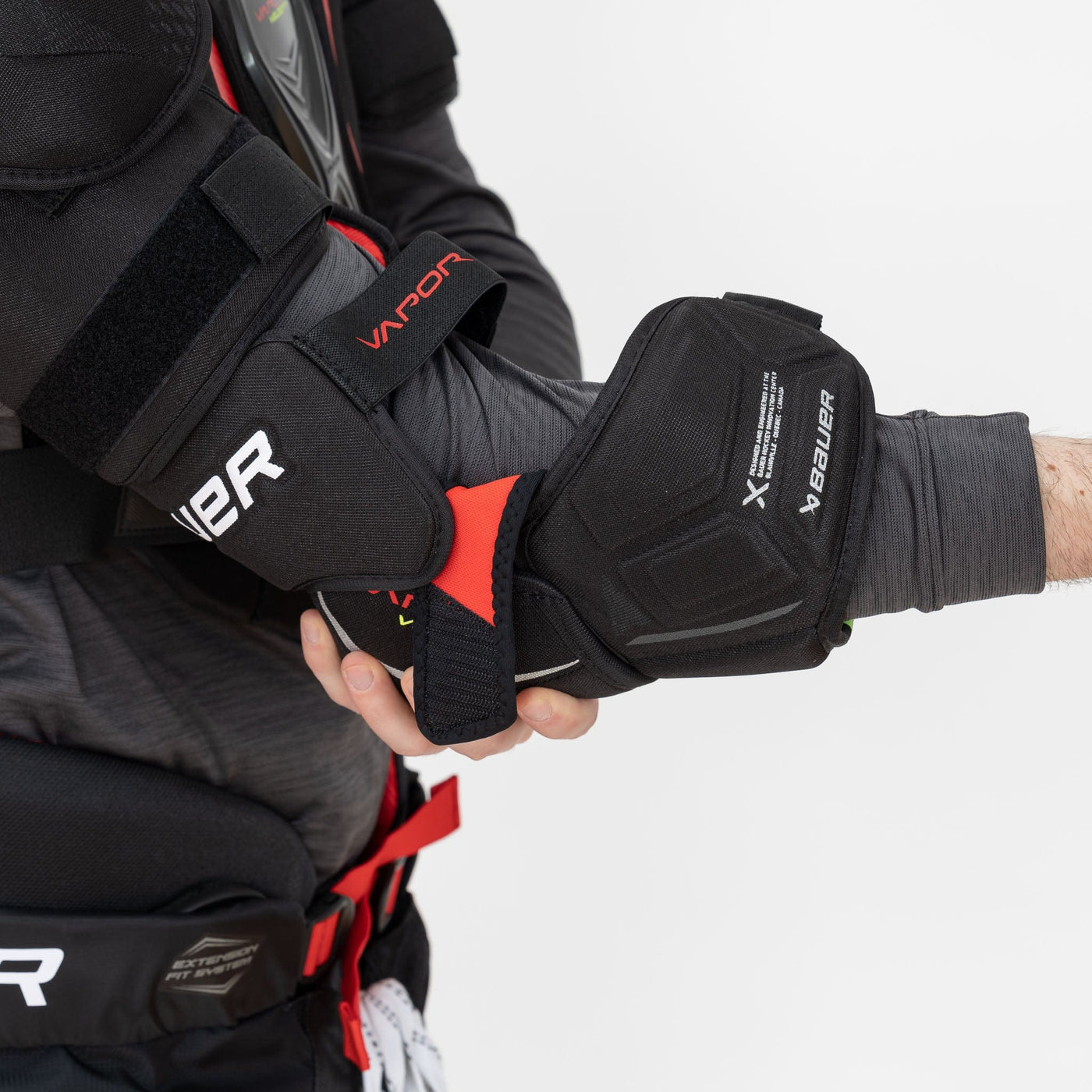 Bauer Vapor Velocity Intermediate Hockey Elbow Pads - The Hockey Shop Source For Sports