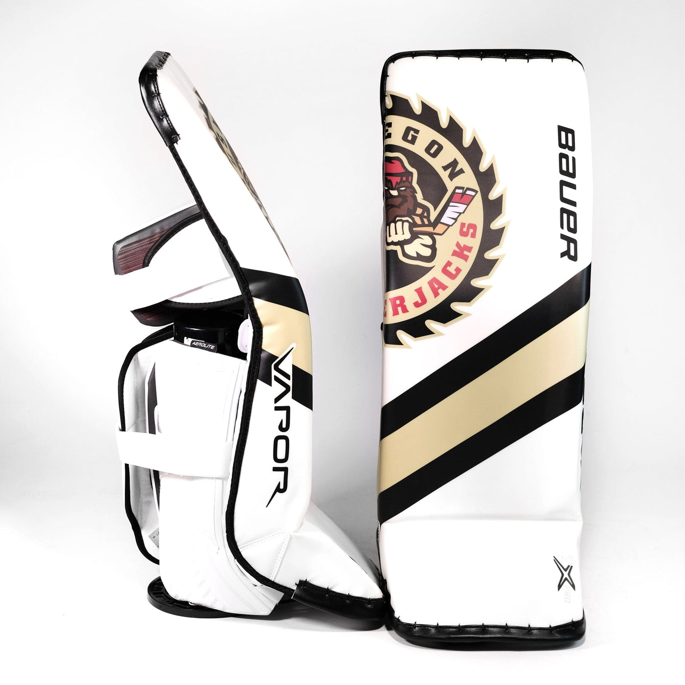 Bauer Supreme Pro Custom Senior Goalie Leg Pads - Jan Skorpik - The Hockey Shop Source For Sports