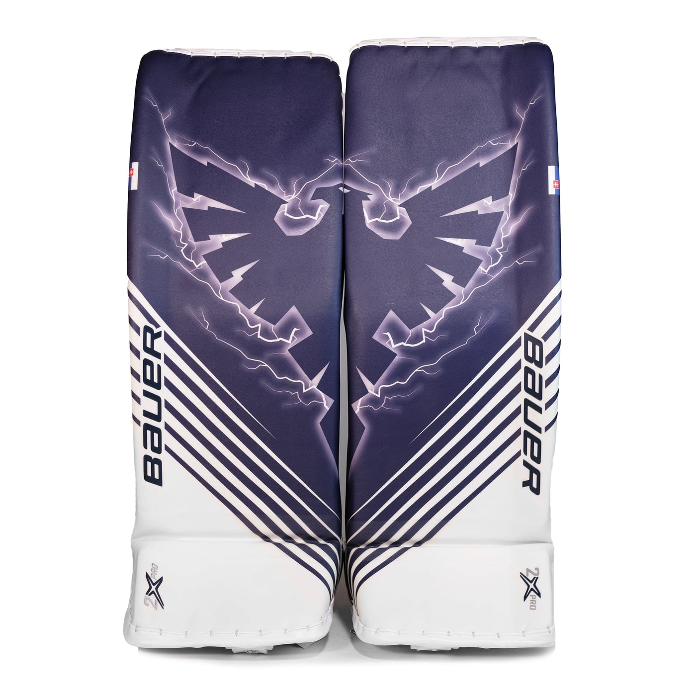 Bauer Vapor Pro Custom Senior Goalie Leg Pads - Samuel Hlavaj - The Hockey Shop Source For Sports