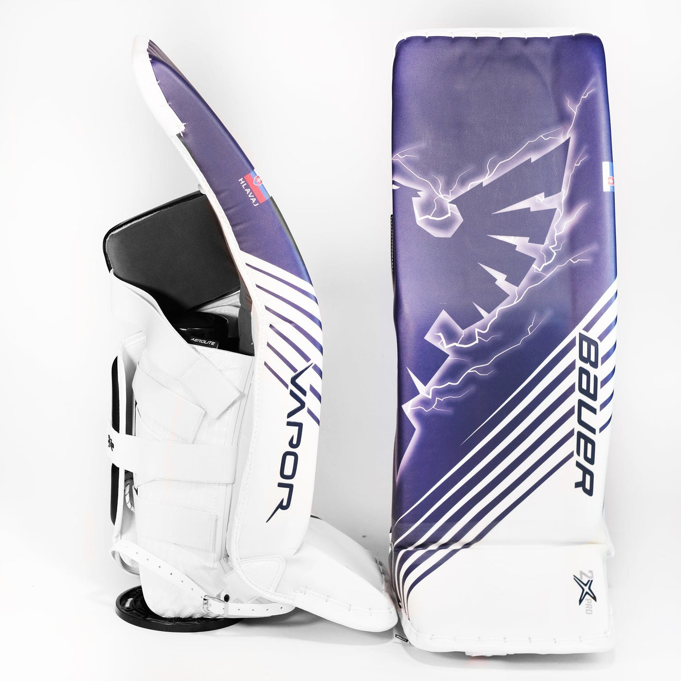 Bauer Vapor Pro Custom Senior Goalie Leg Pads - Samuel Hlavaj - The Hockey Shop Source For Sports