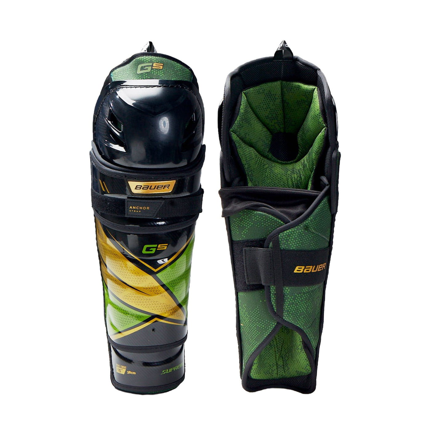 Bauer Supreme GS Intermediate Hockey Shin Guards