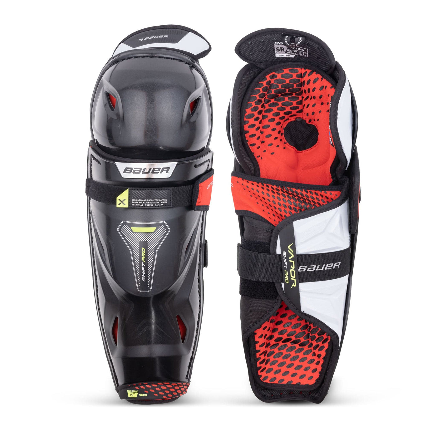 Bauer Vapor Shift Pro Junior Hockey Shin Guards - The Hockey Shop Source For Sports