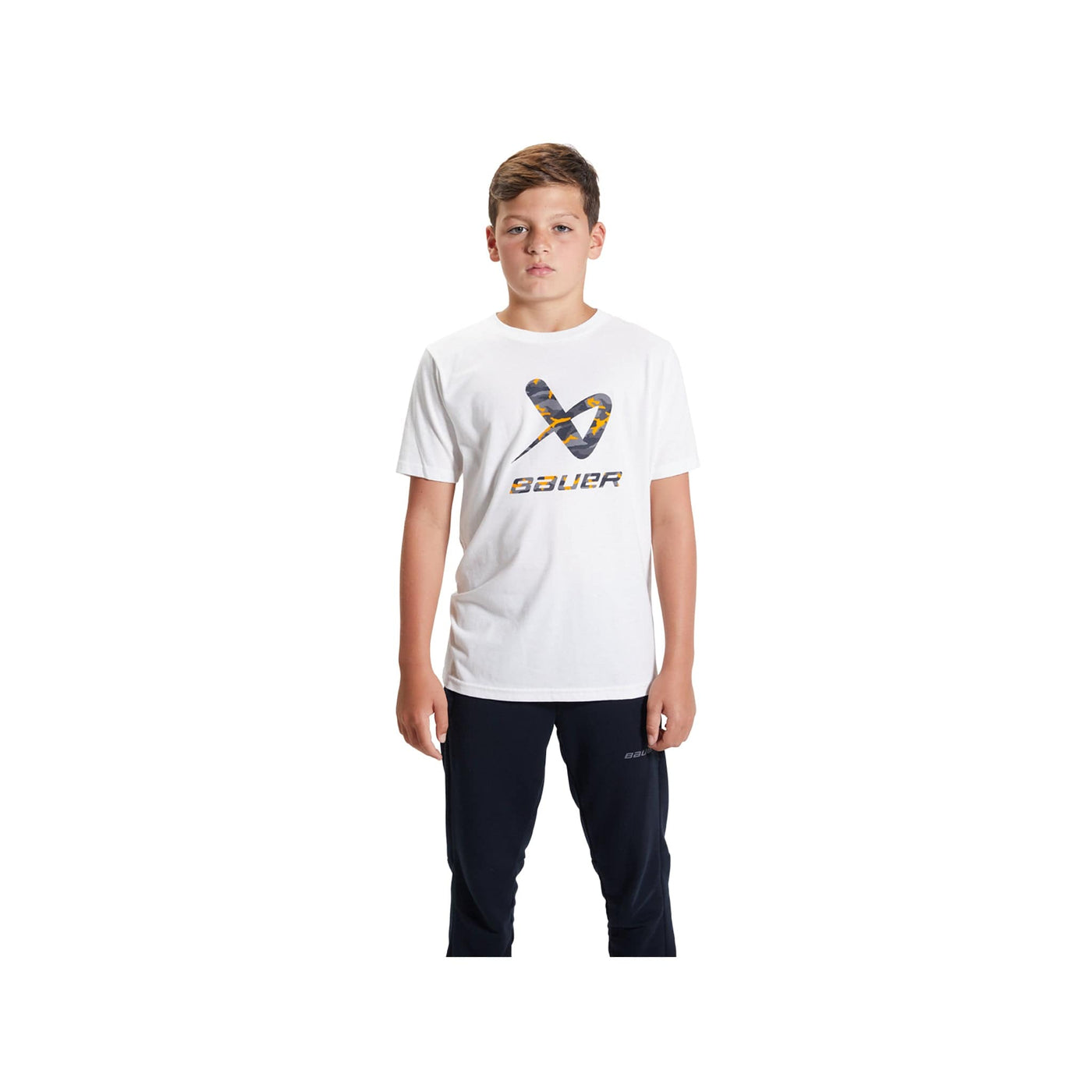 Bauer Camo Lockup Shortsleeve Youth Shirt - The Hockey Shop Source For Sports