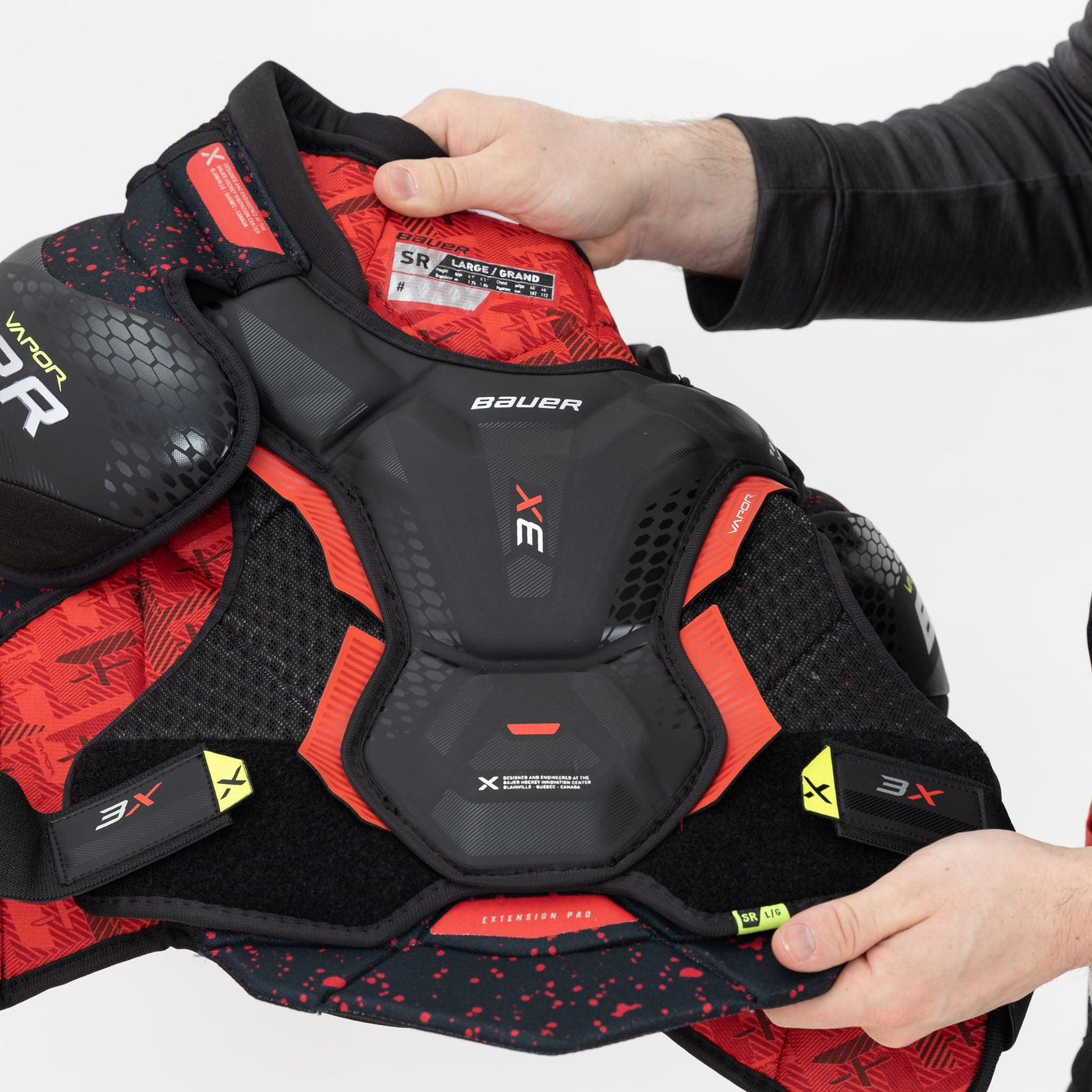 Bauer Vapor 3X Intermediate Hockey Shoulder Pads - The Hockey Shop Source For Sports