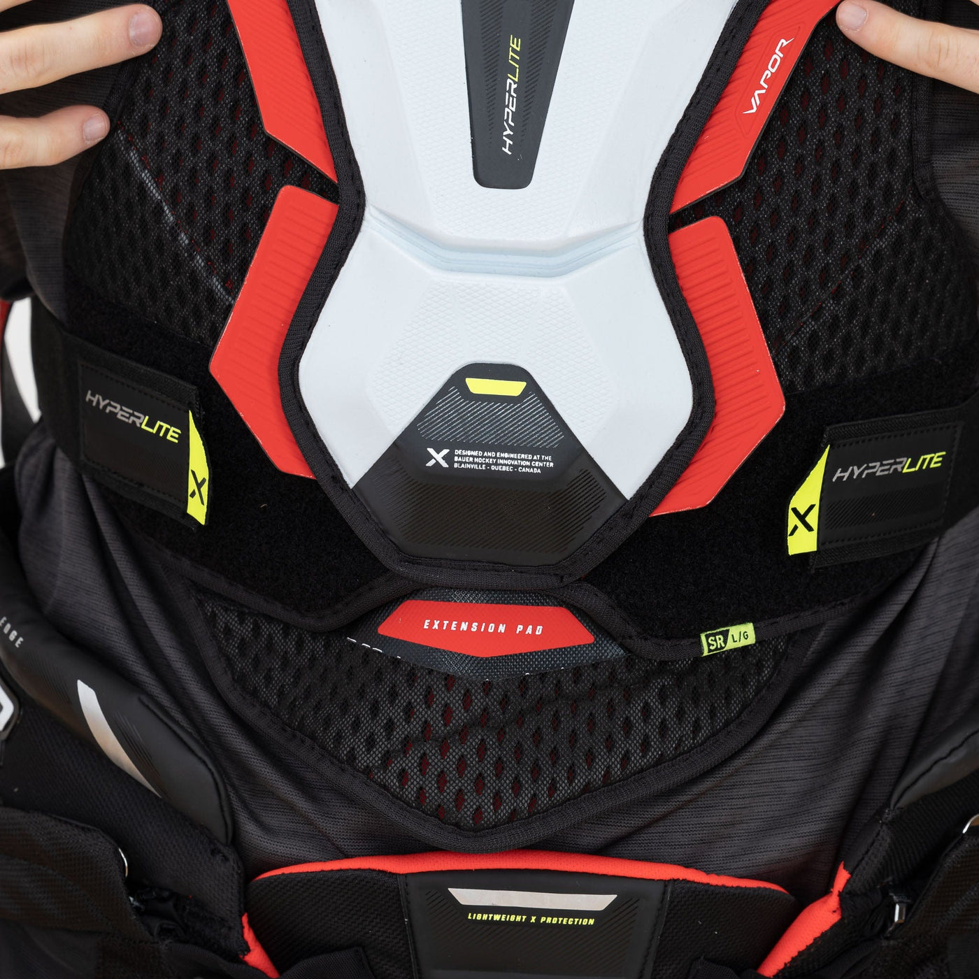 Bauer Vapor Hyperlite Intermediate Shoulder Pads - The Hockey Shop Source For Sports