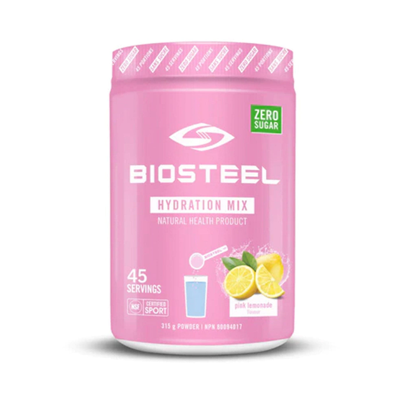 BioSteel High Performance Sports Mix - Pink Lemonade (315g) - The Hockey Shop Source For Sports