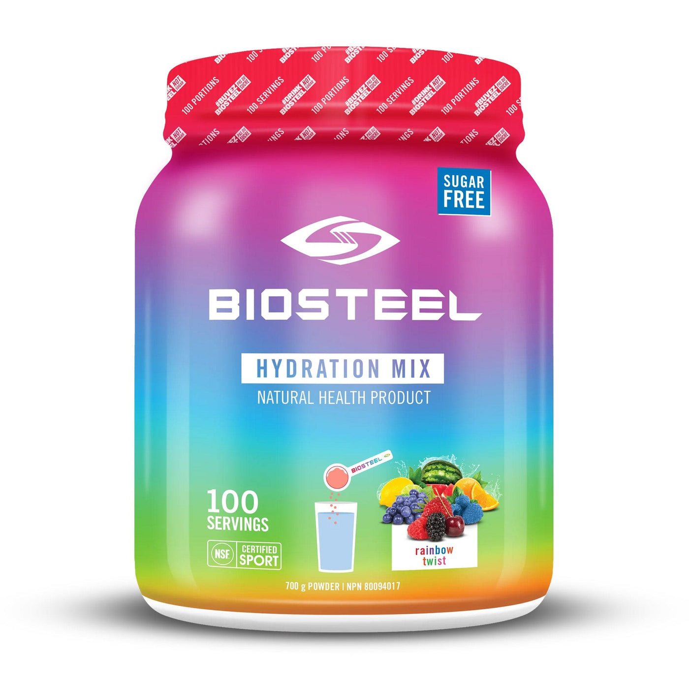 BioSteel High Performance Sports Mix - Rainbow Twist (700g) - The Hockey Shop Source For Sports