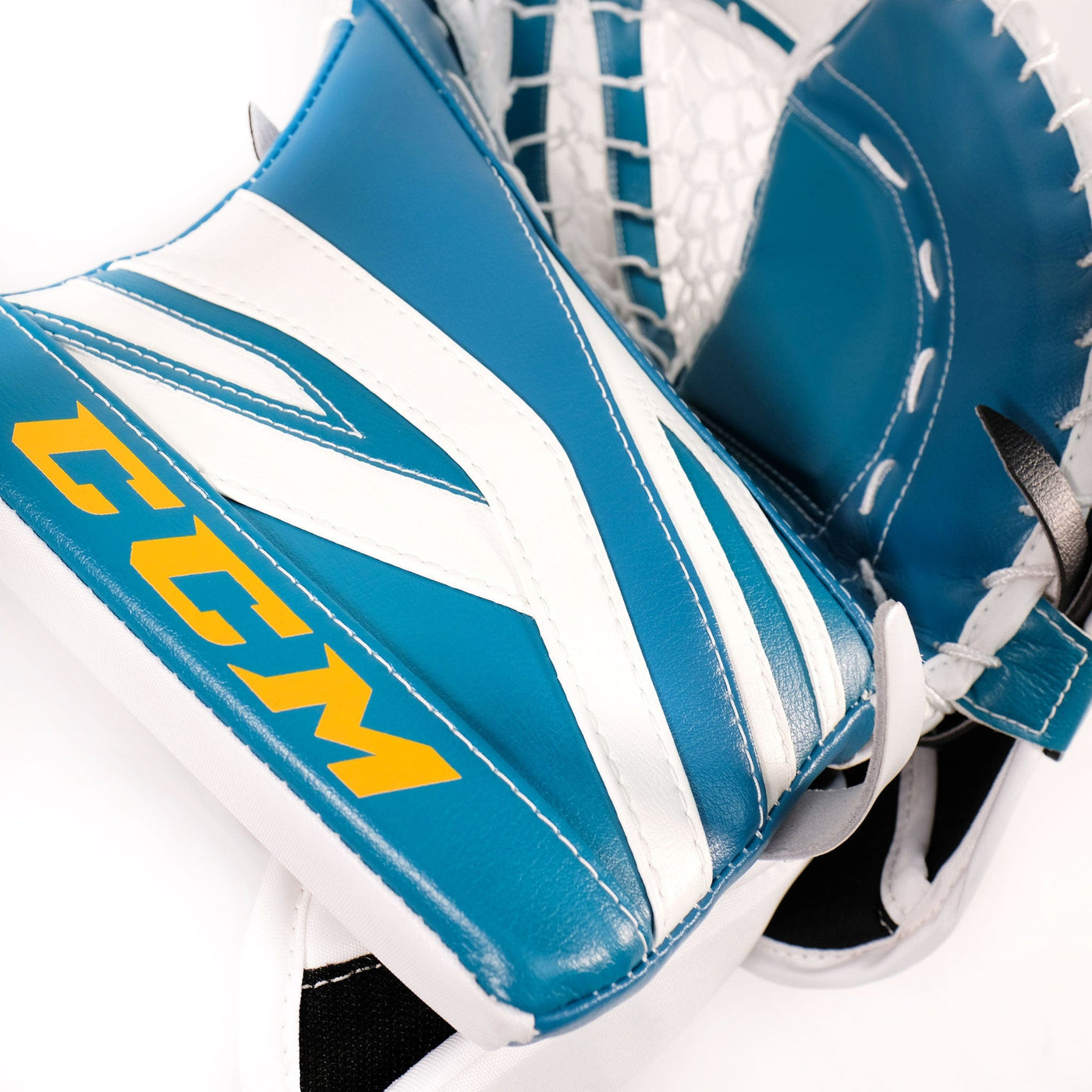 CCM Premier II Pro Stock Senior Goalie Catcher - Josef Korenar #2 - The Hockey Shop Source For Sports