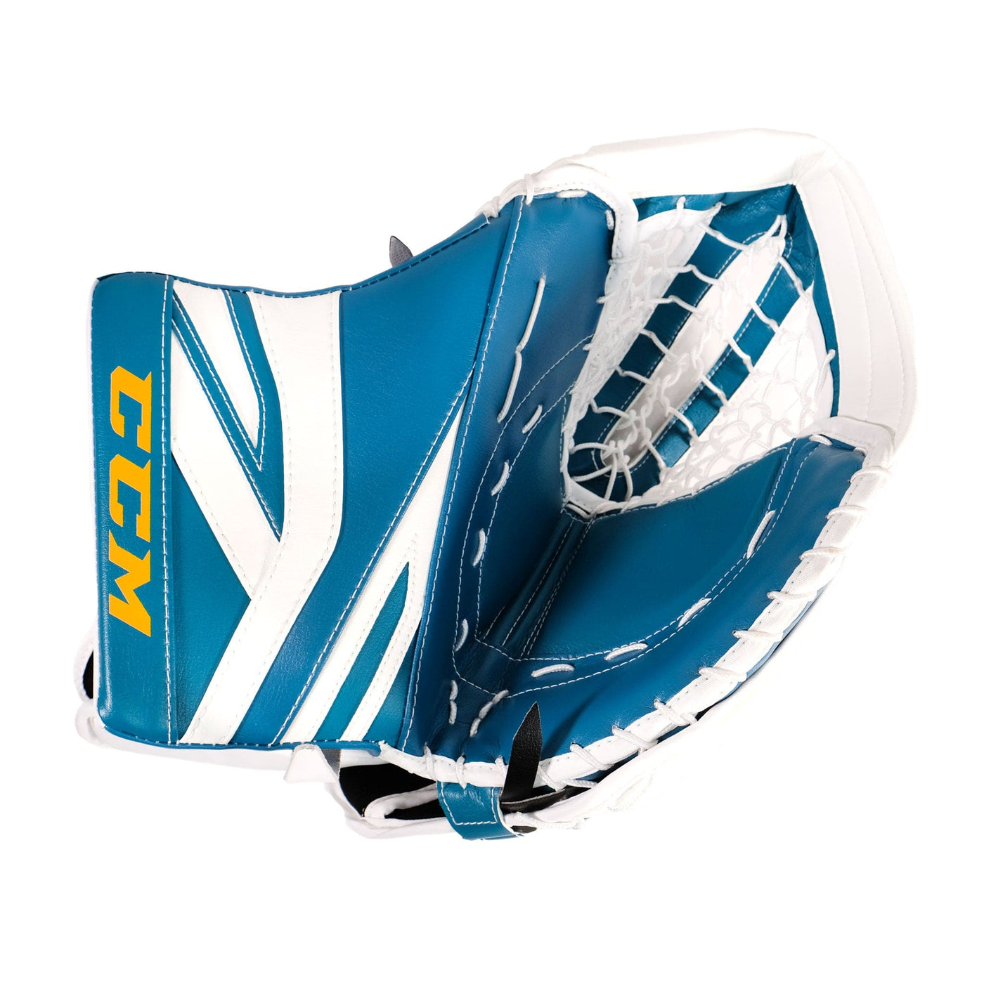 CCM Premier II Pro Stock Senior Goalie Catcher - Josef Korenar #2 - The Hockey Shop Source For Sports