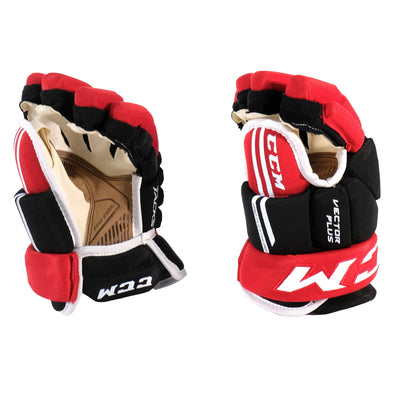 CCM Tacks Vector Plus Senior Hockey Gloves - The Hockey Shop Source For Sports