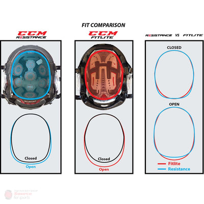 CCM FitLITE 40 Hockey Helmet